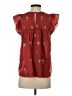 Ulla Johnson Red Sleeveless Blouse Size 4 - photo 2