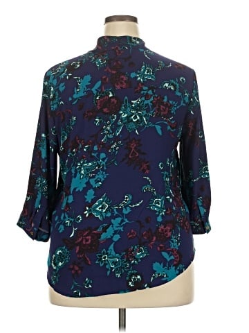 Dana Buchman 3/4 Sleeve Blouse (view 2)