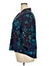 Dana Buchman Floral Teal 3/4 Sleeve Blouse Size XXL - photo 5