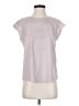 Express Gray Short Sleeve Blouse Size S - photo 1