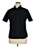 Lands' End Black Short Sleeve Button-Down Shirt Size XL - photo 1