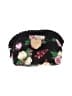 Betsey Johnson Floral Black Makeup Bag One size - photo 1