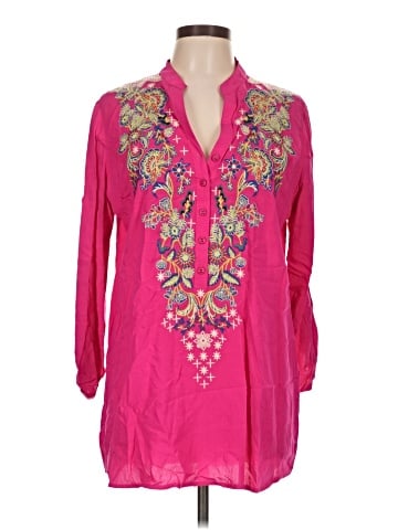 Luna Moon Long Sleeve Blouse (view 1)