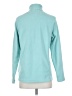 Lands' End 100% Polyester Teal Turtleneck Sweater Size S - photo 2