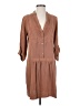Tibi Brown Casual Dress Size 0 - photo 1