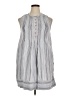 Faherty 100% Linen Gray Casual Dress Size L - photo 1