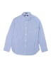 Crewcuts Outlet 100% Cotton Checkered-gingham Blue Long Sleeve Button-Down Shirt Size 10 - photo 1