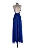 Emerald Sundae 100% Polyester Blue Cocktail Dress Size 0 - photo 2