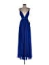 Emerald Sundae 100% Polyester Blue Cocktail Dress Size 0 - photo 1
