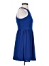 Express 100% Polyester Solid Blue Cocktail Dress Size 0 - photo 4