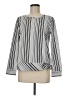 Talbots Silver Long Sleeve Blouse Size M - photo 1