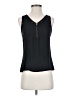 Express 100% Polyester Black Sleeveless Blouse Size S (petite) - photo 1