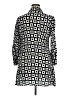 Zara 100% Viscose Black Long Sleeve Button-Down Shirt Size XL - photo 2