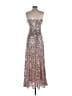Taylor Silver Cocktail Dress Size 4 - photo 2