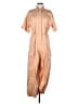 Zara Solid Tan Jumpsuit Size S - photo 1
