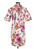 Pure Amici Floral White Casual Dress Size M - photo 2