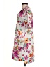 Pure Amici Floral White Casual Dress Size M - photo 5