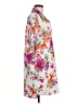 Pure Amici Floral White Casual Dress Size M - photo 4