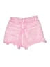 Zara Hearts Pink Denim Shorts Size 2 - photo 2
