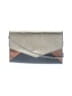 Uno Alla Volta 100% Leather Silver Leather Clutch One size - photo 1