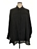 Old Navy 100% Polyester Black Long Sleeve Blouse Size 3X - photo 1