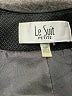 Le Suit 100% Polyester Black Blazer Size 16 Petite - photo 6