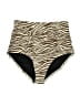 Shapellx Animal Print Brown Swimsuit Bottoms Size S - photo 1