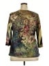 Avenue Green 3/4 Sleeve Top Size 18 - photo 2