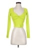 Zara Green Long Sleeve Top Size S - photo 1