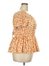 Torrid Orange Short Sleeve Blouse Size 2X Plus (2) - photo 4