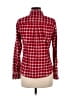 J.Crew 100% Cotton Plaid Red Long Sleeve Button-Down Shirt Size 6 - photo 2