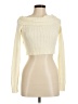 Micas 100% Polyester Ivory Turtleneck Sweater Size M - photo 1