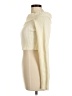 Micas 100% Polyester Ivory Turtleneck Sweater Size M - photo 5