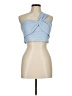 Love, Bonito 100% Polyester Blue Sleeveless Top Size 8 - photo 1