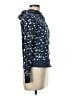 Wet Seal 100% Cotton Print Blue Jacket Size M - photo 4