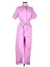 Universal Thread Solid Pink Jumpsuit Size 4 - photo 1