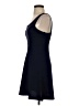 Planet Gold Solid Blue Cocktail Dress Size S - photo 5