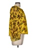 Scripted 100% Polyester Yellow 3/4 Sleeve Blouse Size M - photo 4