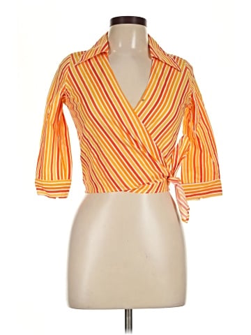 Suzy 3/4 Sleeve Button-Down Shirt (view 1)