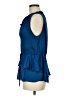 Cynthia Steffe Blue Sleeveless Blouse Size M - photo 5