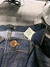 Just Cavalli 100% Denim Tweed Black Blue Jeans Size 26 waist - photo 7