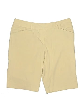 Daisy Fuentes Khaki Shorts (view 1)