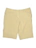 Daisy Fuentes Yellow Khaki Shorts Size 10 - photo 1