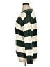 Brandy Melville 100% Polyester Stripes Green Pullover Sweater Size XL - photo 5