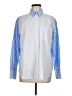 Boden 100% Cotton Color Block Blue Long Sleeve Button-Down Shirt Size 8 - photo 1