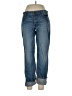 Eddie Bauer 100% Cotton Chevron-herringbone Blue Jeans Size 10 - photo 1
