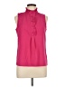 J.Crew Factory Store 100% Polyester Pink Sleeveless Blouse Size 6 - photo 1