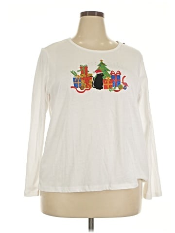 Gloria Vanderbilt Long Sleeve T-Shirt (view 1)