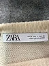 Zara Stripes Ivory Turtleneck Sweater Size S - photo 7