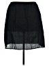Unbranded 100% Cotton Solid Black Casual Skirt Size XL - photo 2